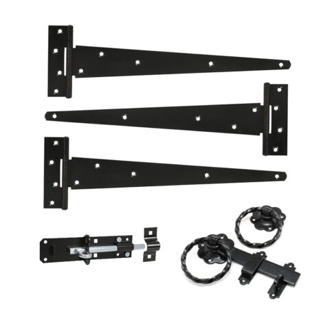 Gate Fitting kit Black Door Hardware